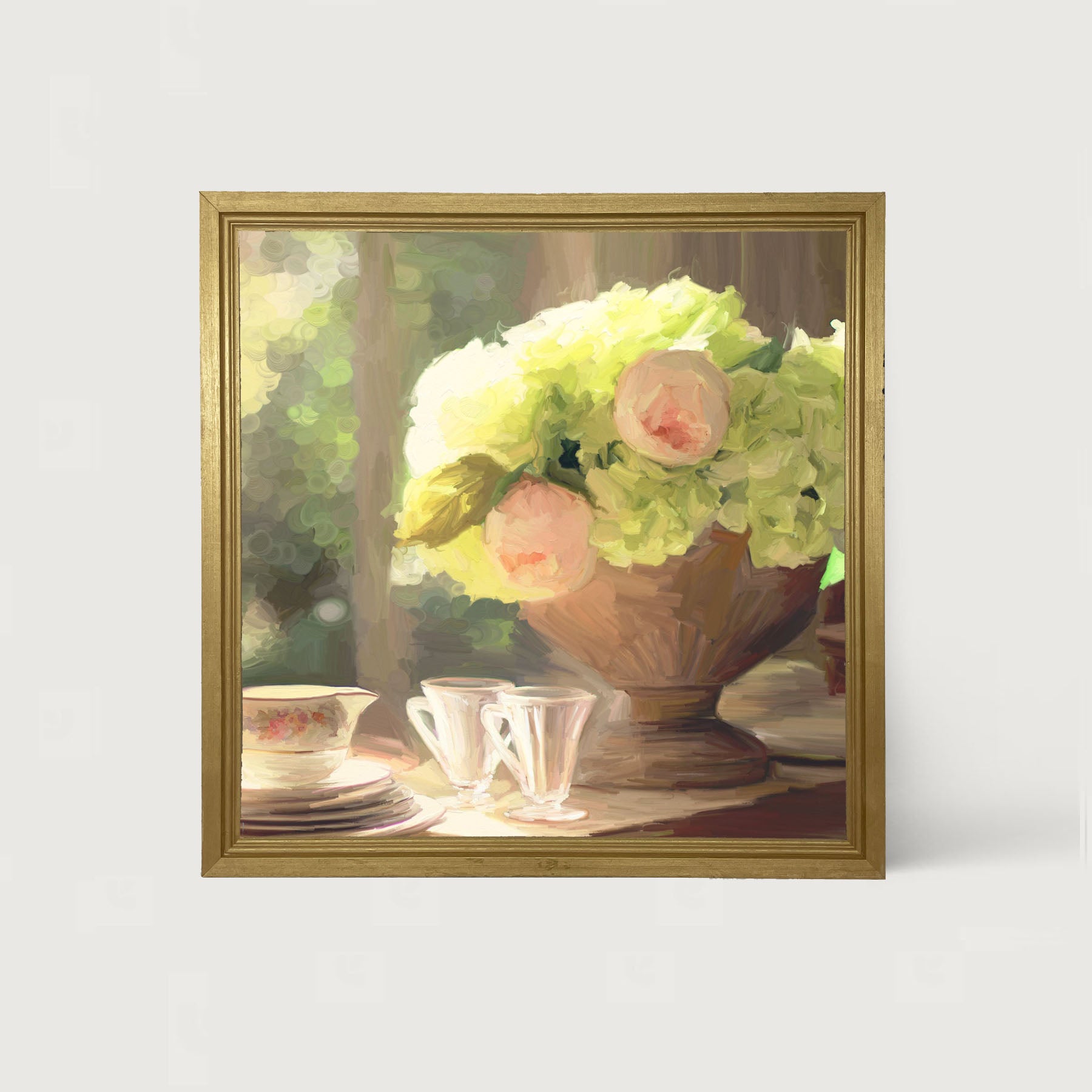 Mother's Day Table Setting - Framed art