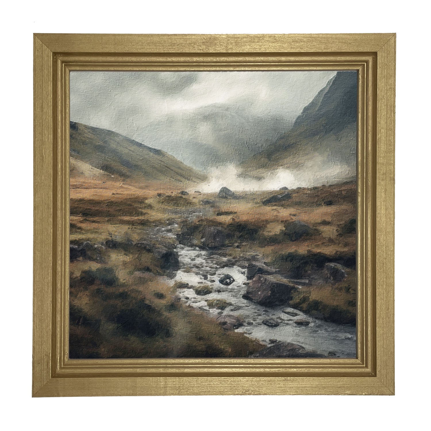 Stone Valley - Framed art