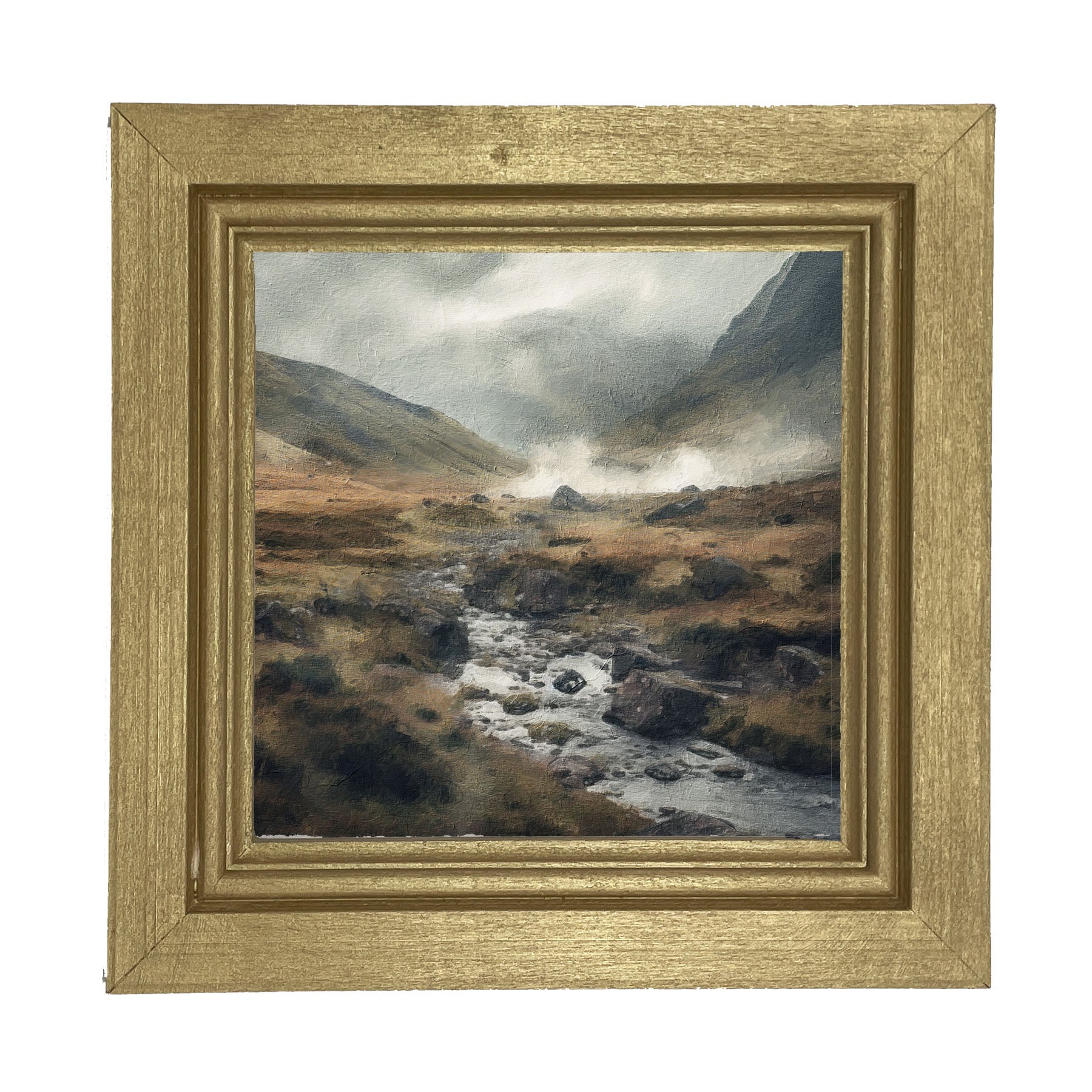 Stone Valley - Framed art