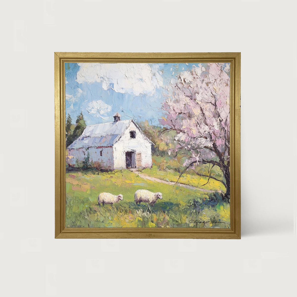 Sheep in Spring