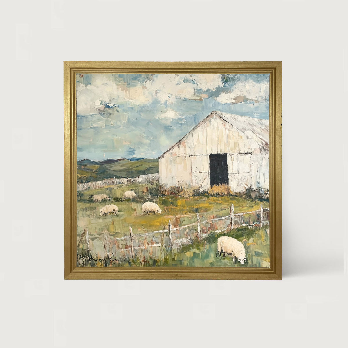 Sheep in Summer