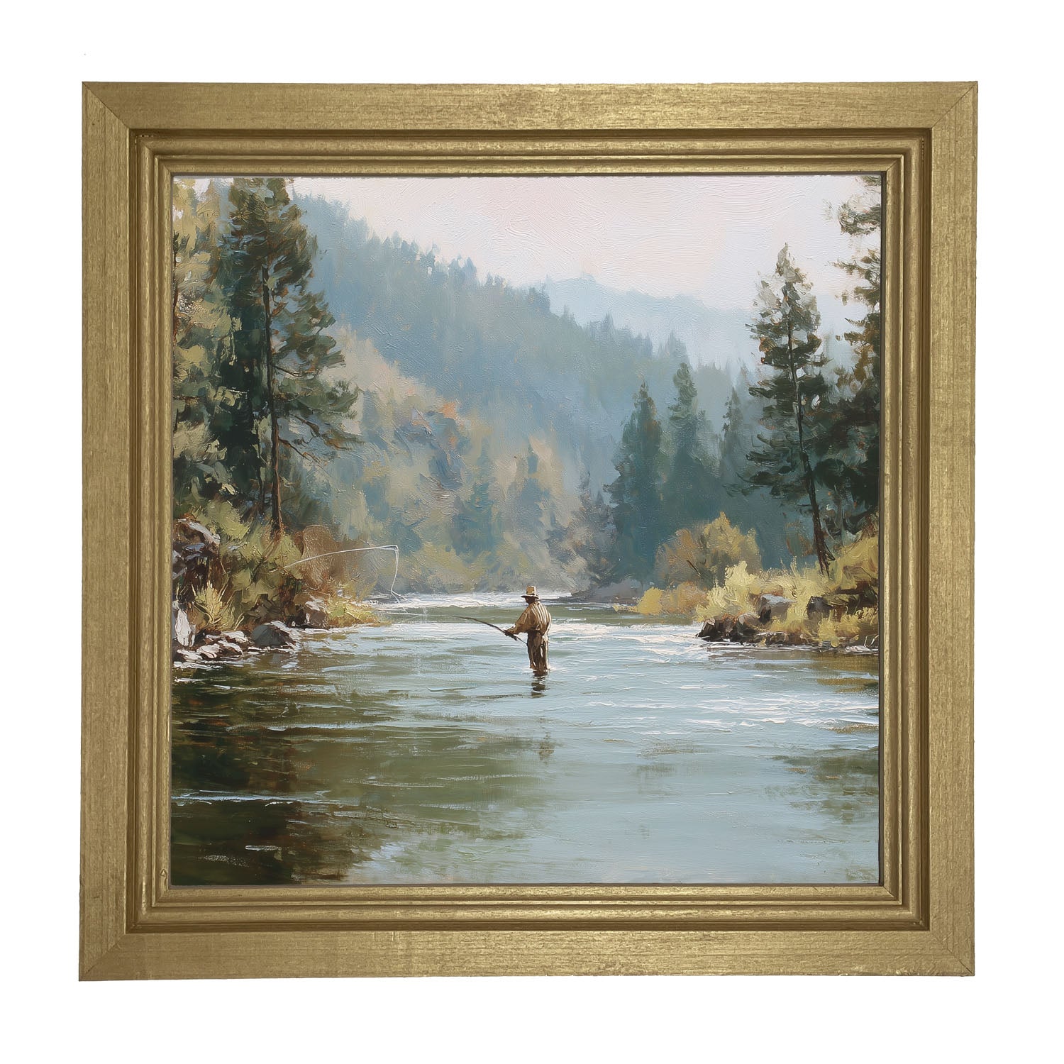 Fishing - Fly Fishing - Framed Art