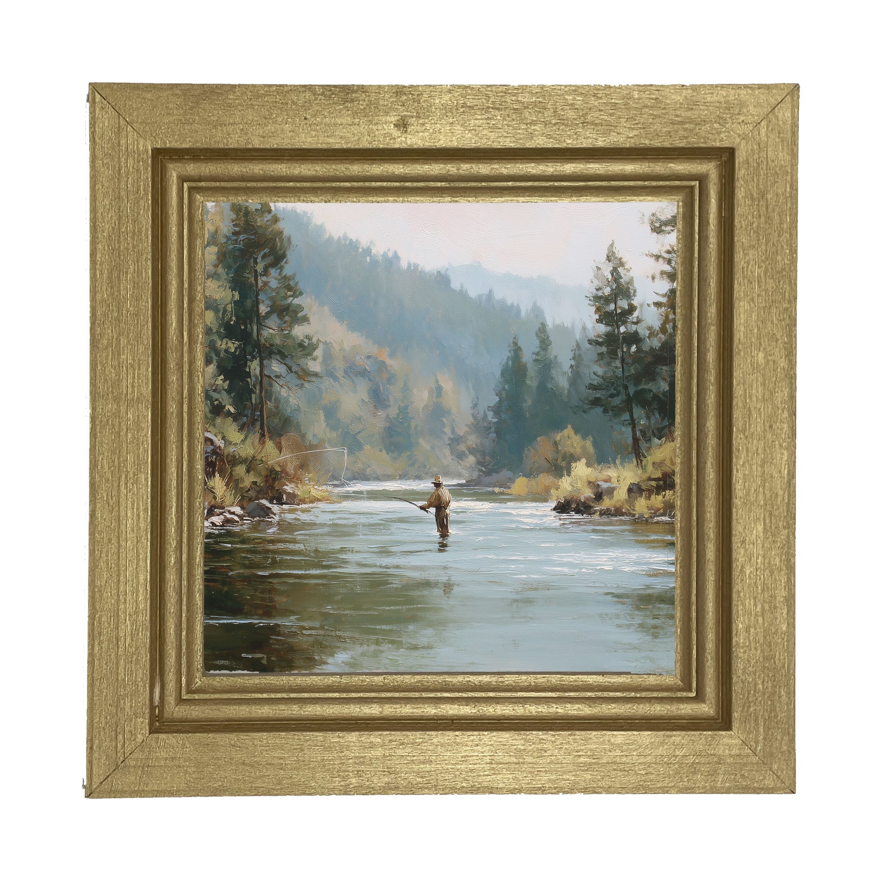 Fishing - Fly Fishing - Framed Art