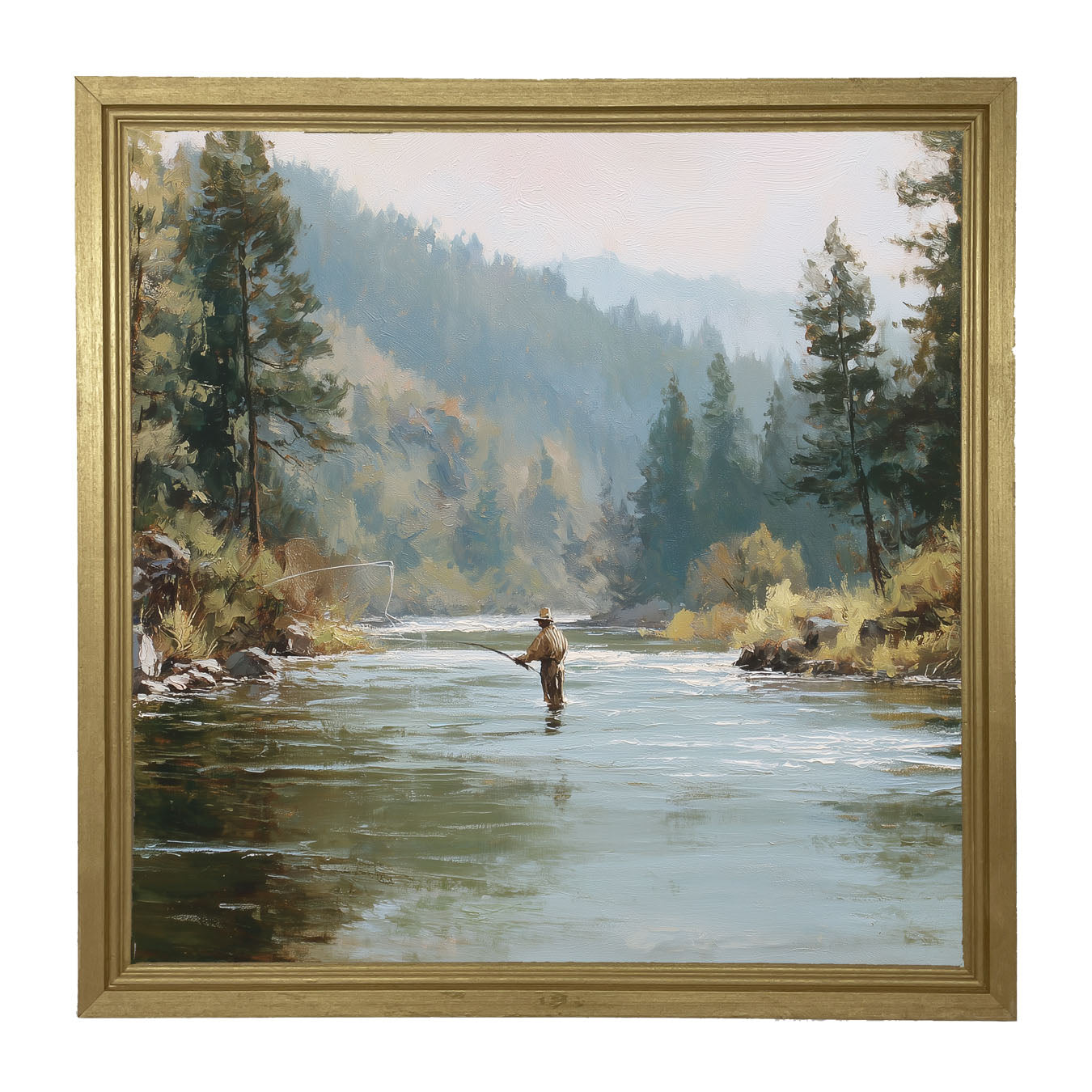 Fishing - Fly Fishing - Framed Art