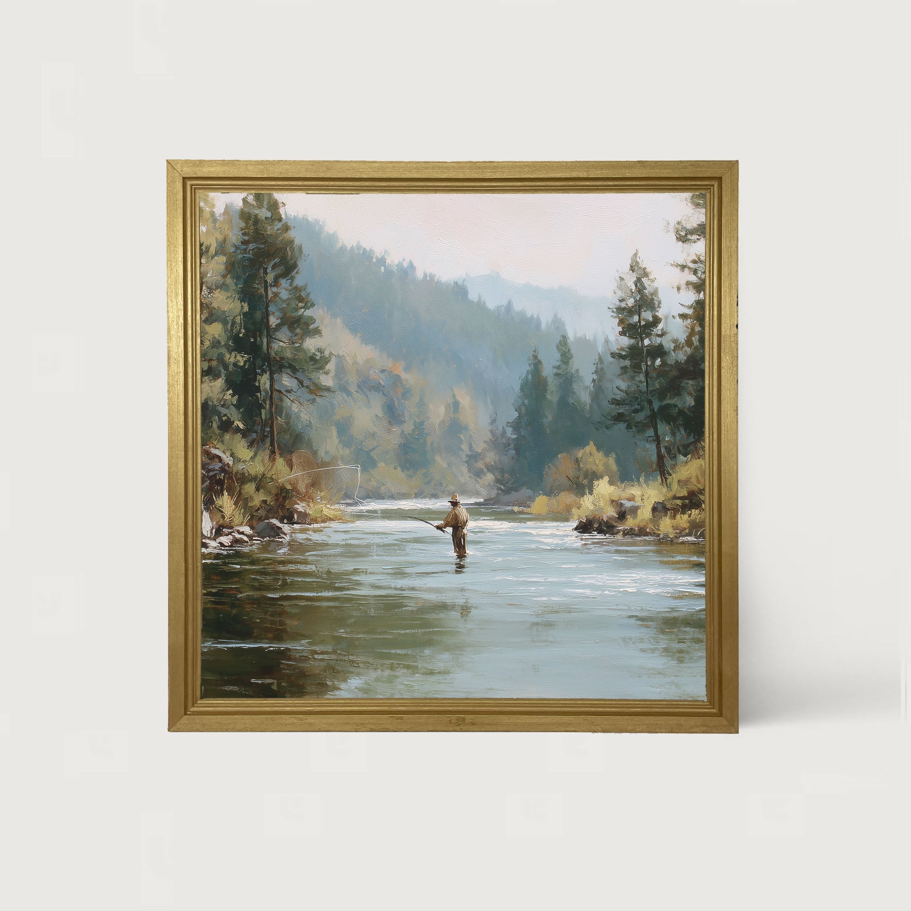 Fishing - Fly Fishing - Framed Art