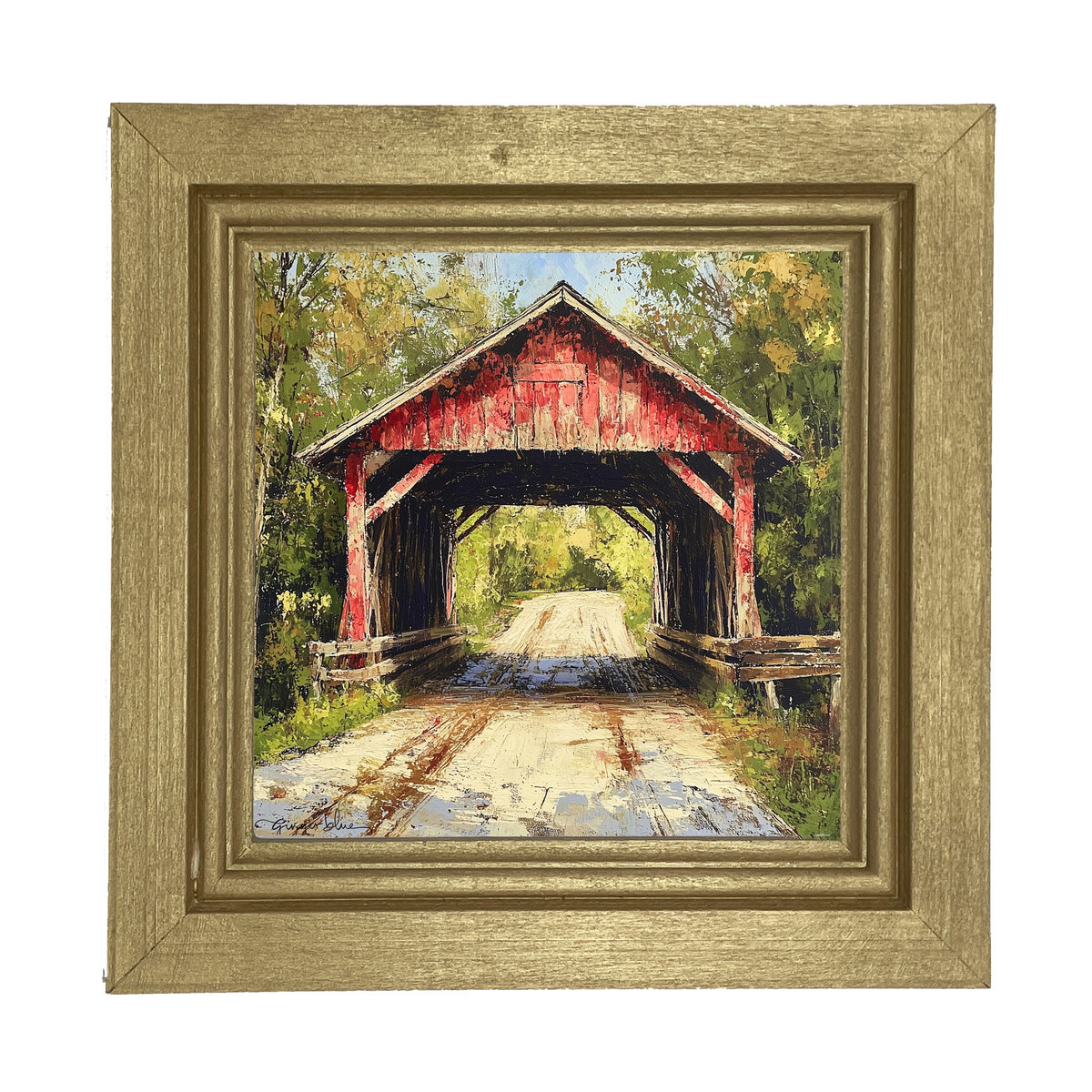 Covered Bridge - Framed Art
