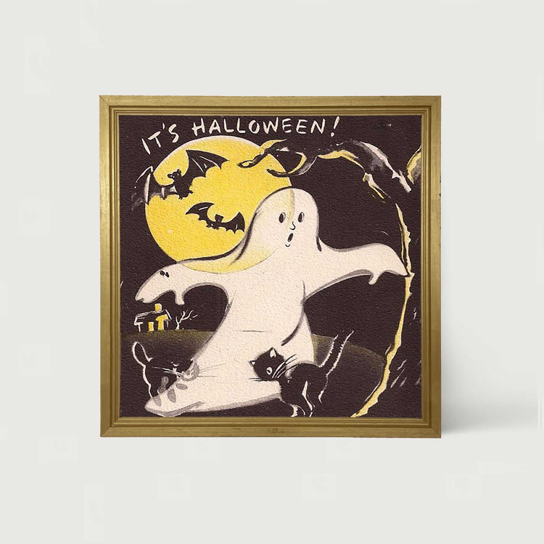 Vintage Ghost - Framed art