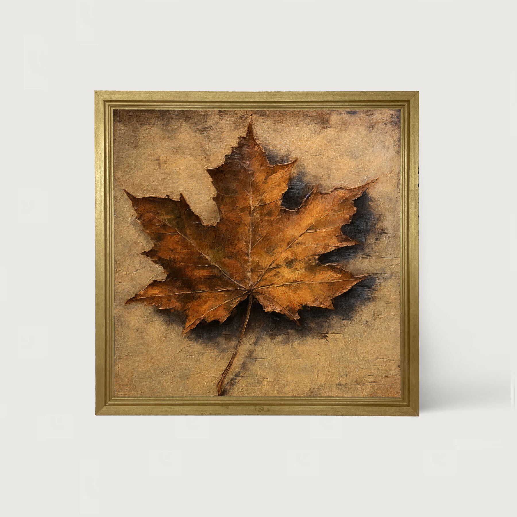 Autumn Leaf - Framed Art