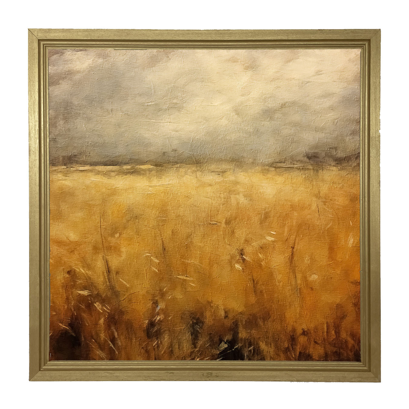 Autumn field - Framed Art