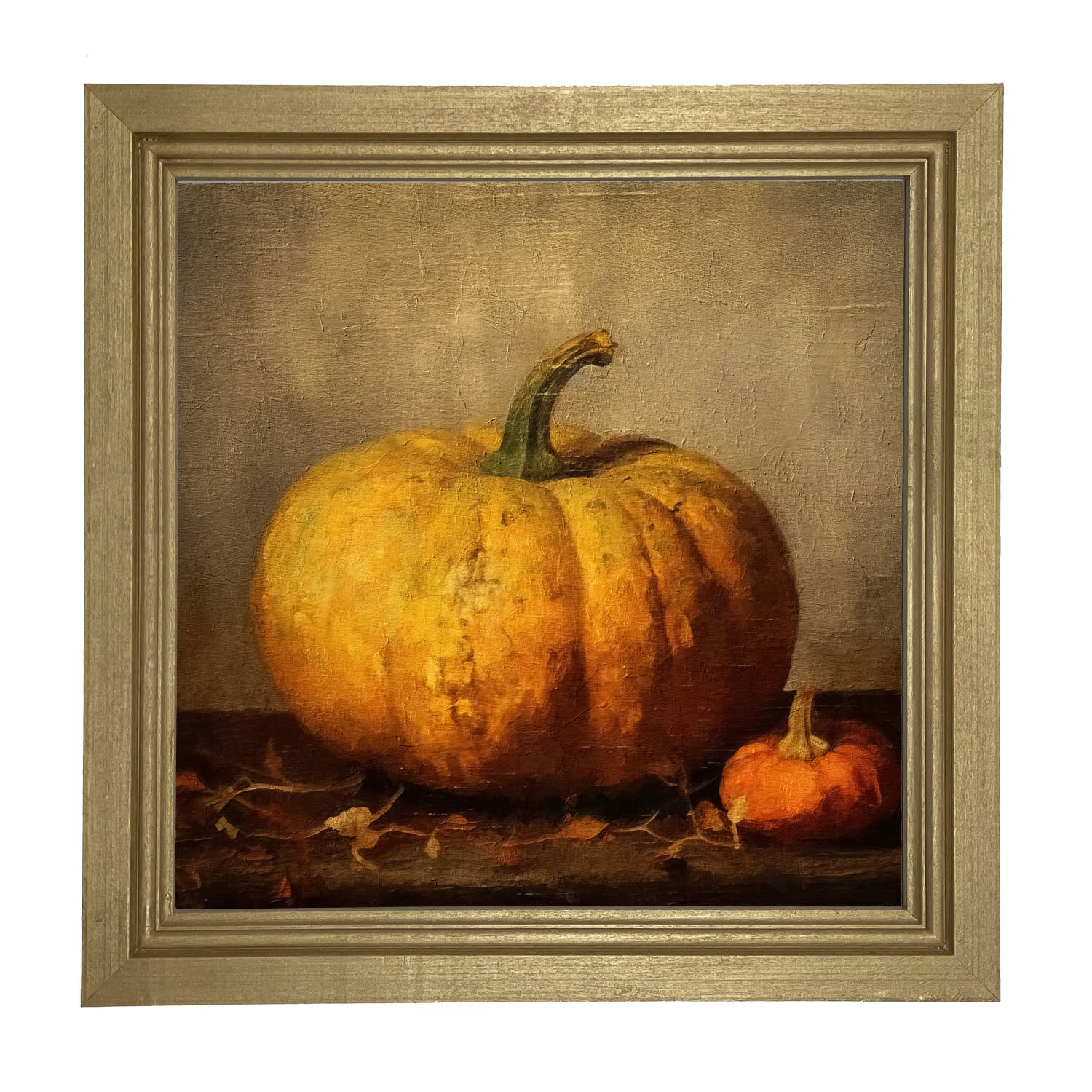 Autumn Pumpkin - Framed Art