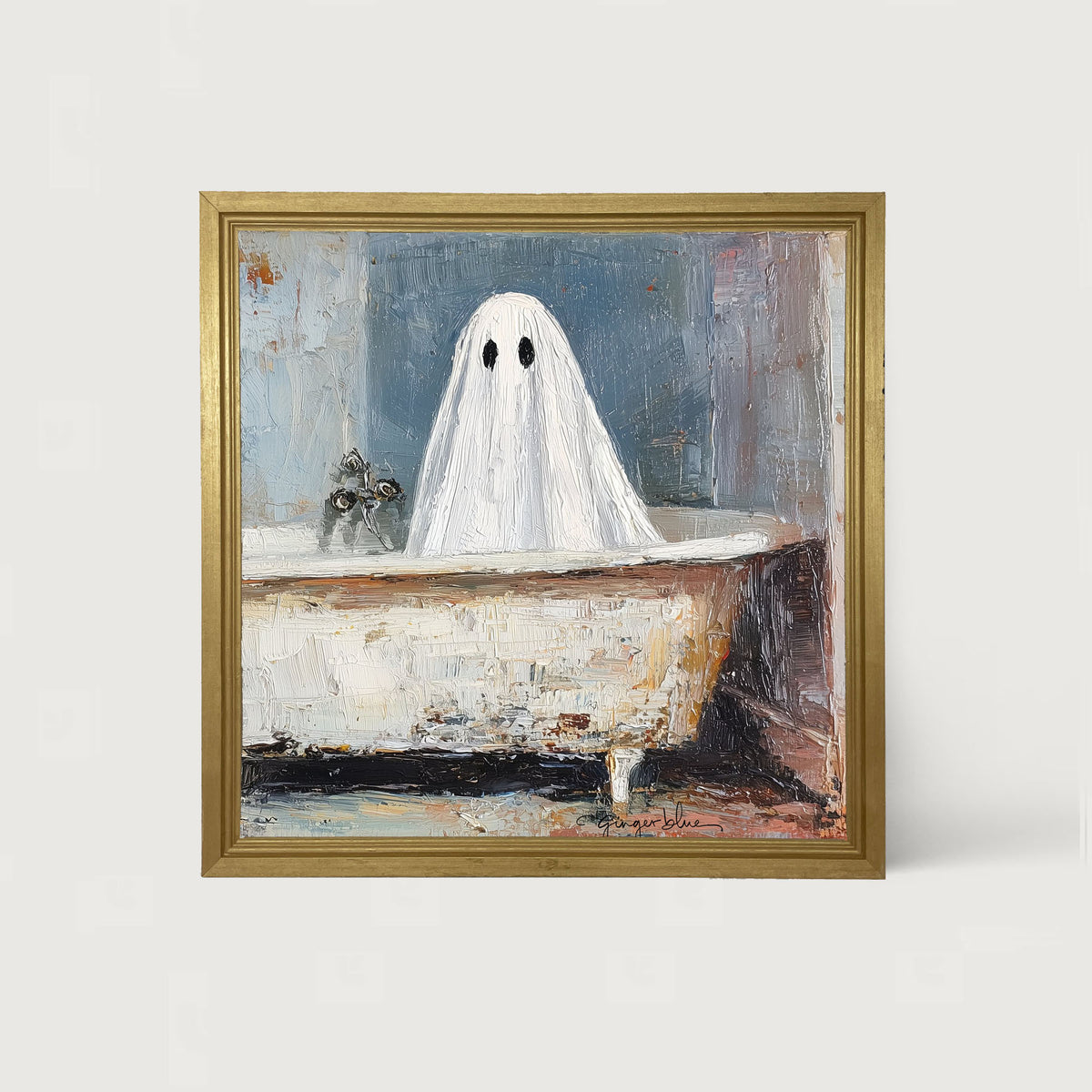 Ghost taking a Bath