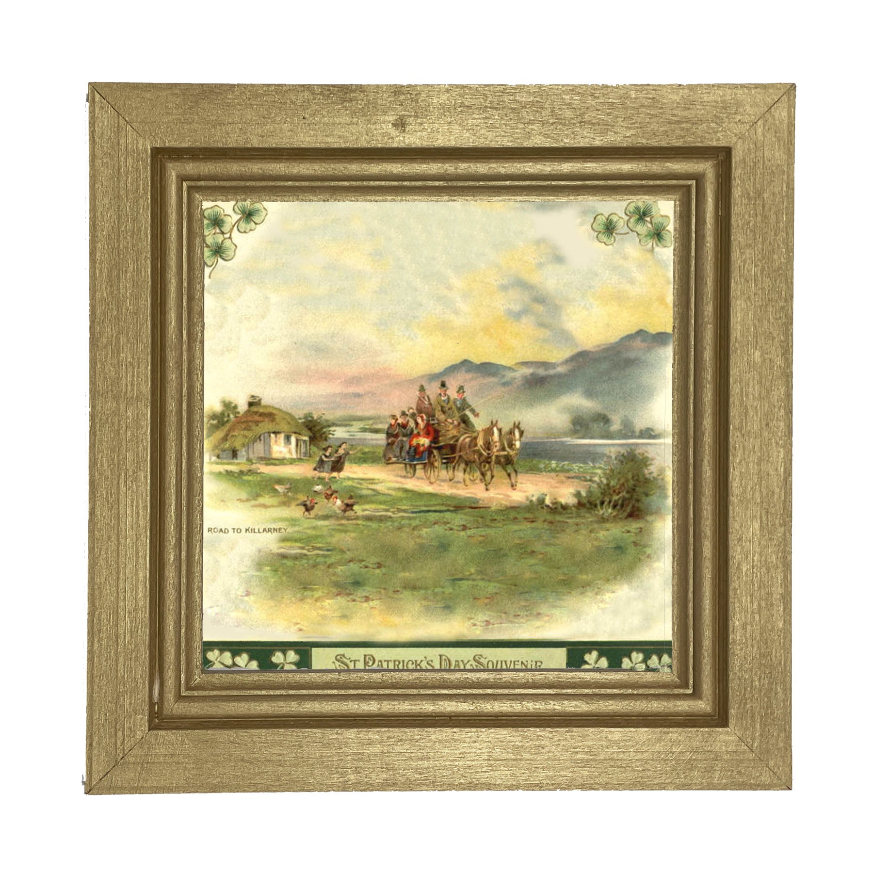 St. Patrick's Day Souvenir - Framed art