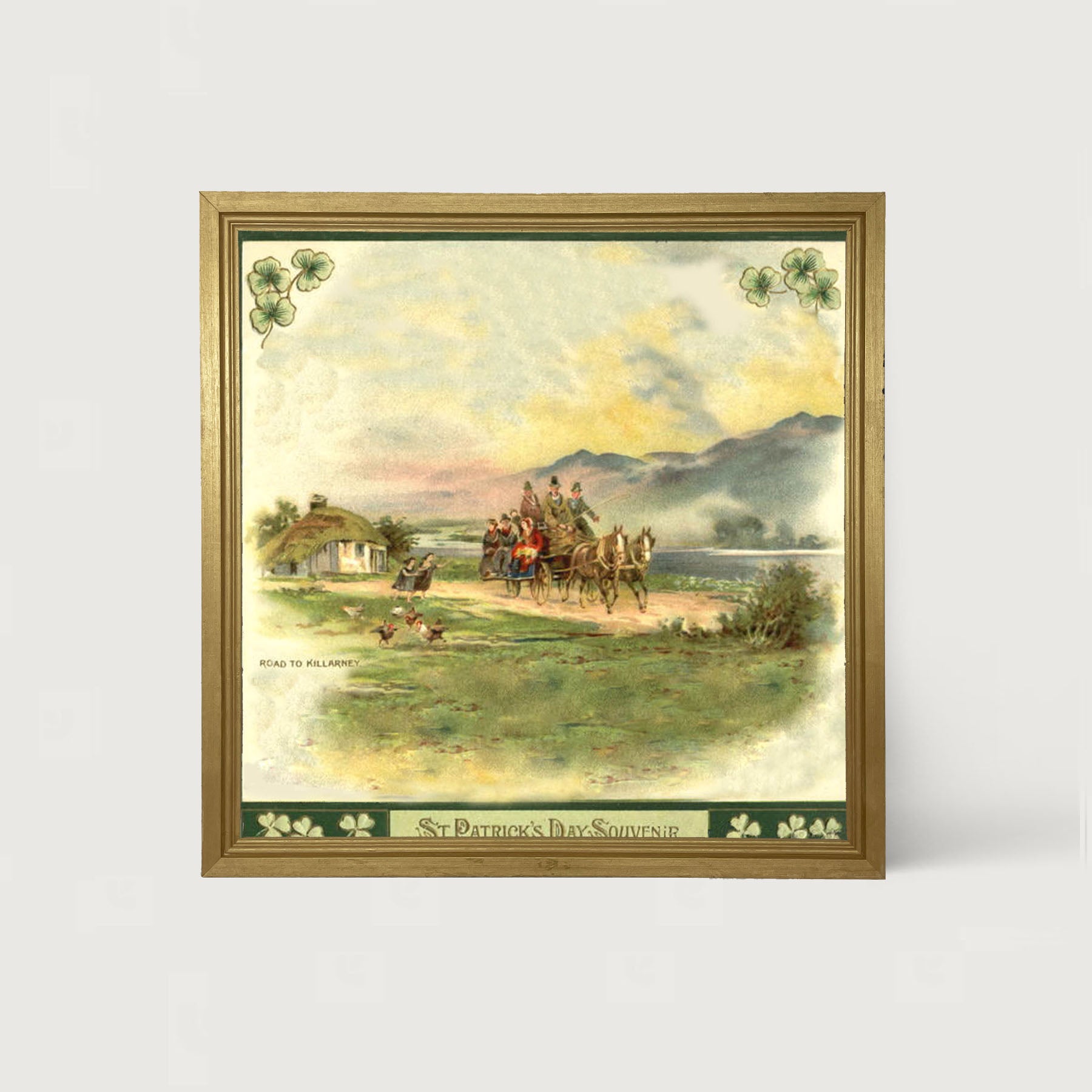 St. Patrick's Day Souvenir - Framed art