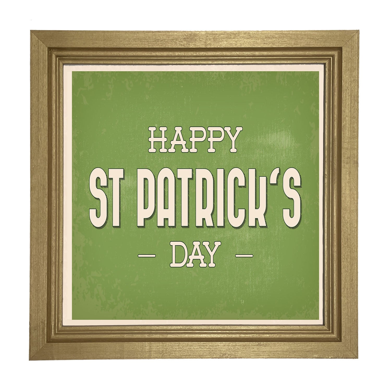 Happy St. Patrick's Day - Framed art