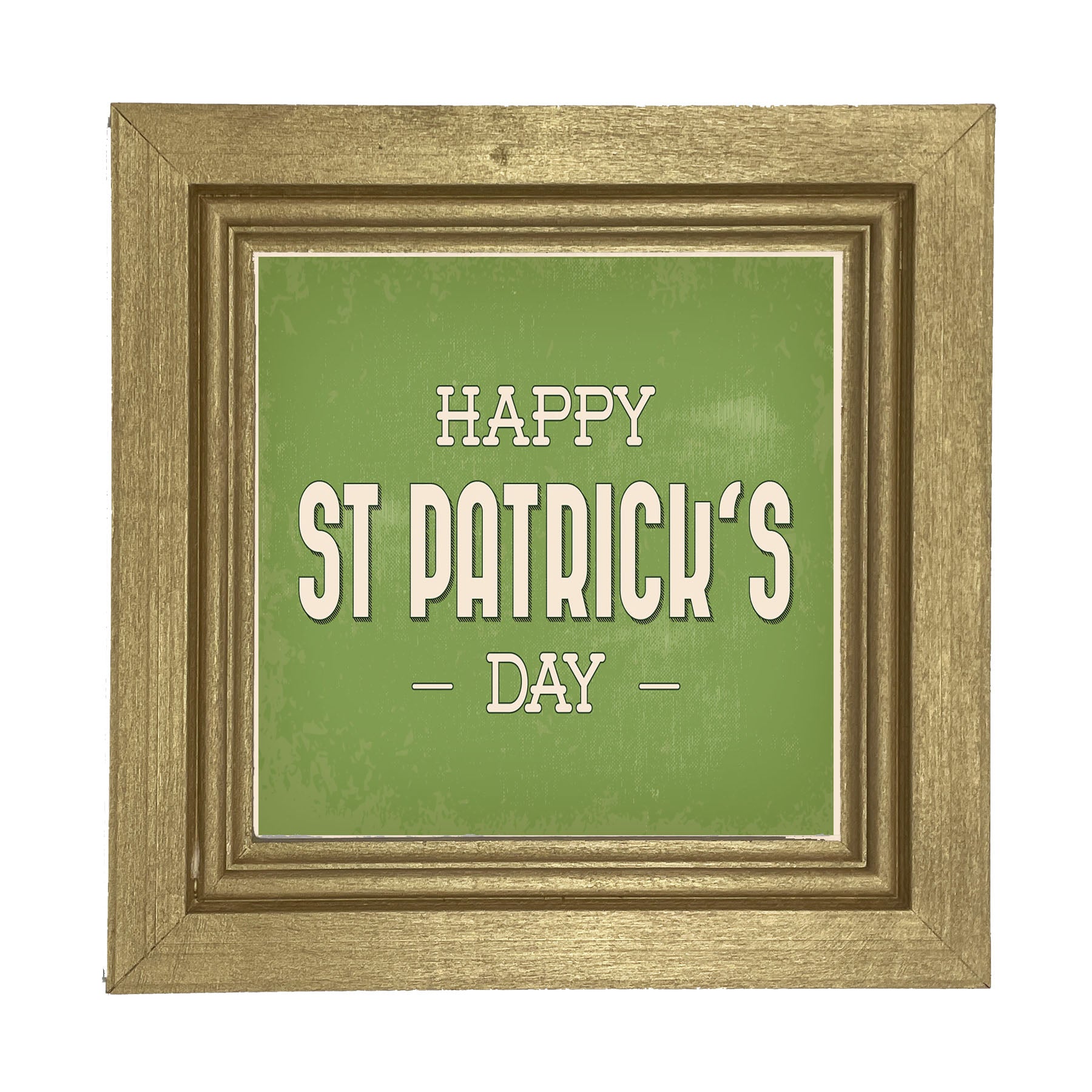 Happy St. Patrick's Day - Framed art