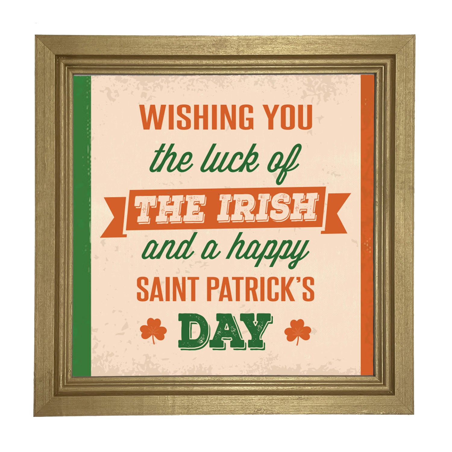 St. Patrick's Day - Luck of The Irish - Framed art