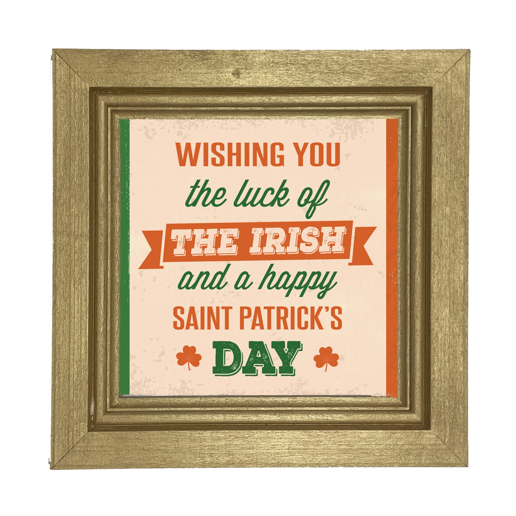 St. Patrick's Day - Luck of The Irish - Framed art