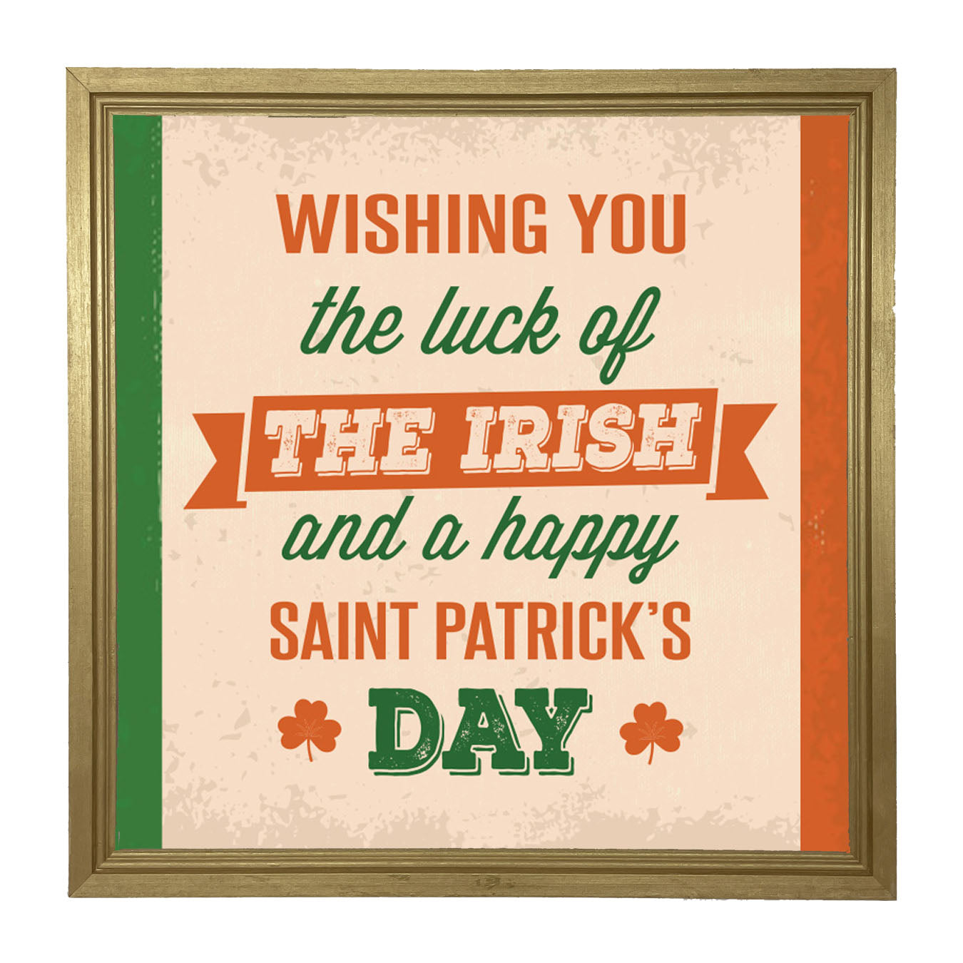 St. Patrick's Day - Luck of The Irish - Framed art