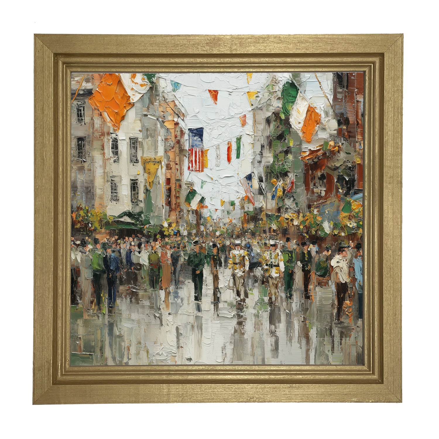 St. Patrick's - Parade - Framed Art