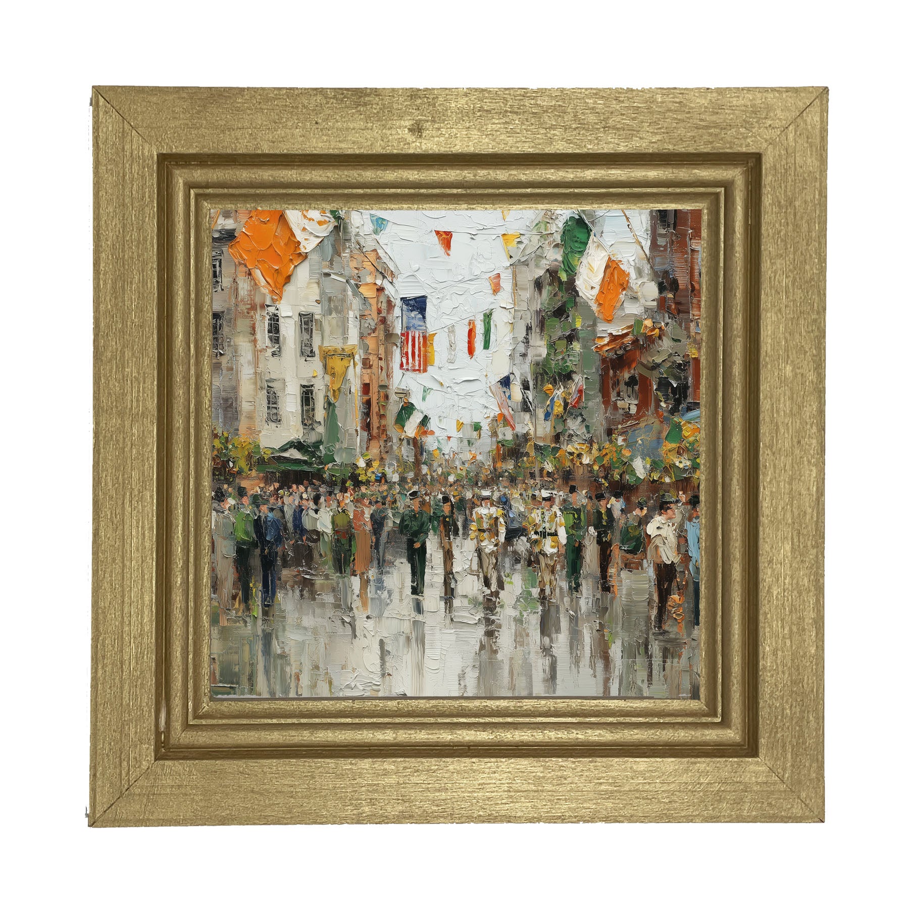 St. Patrick's - Parade - Framed Art