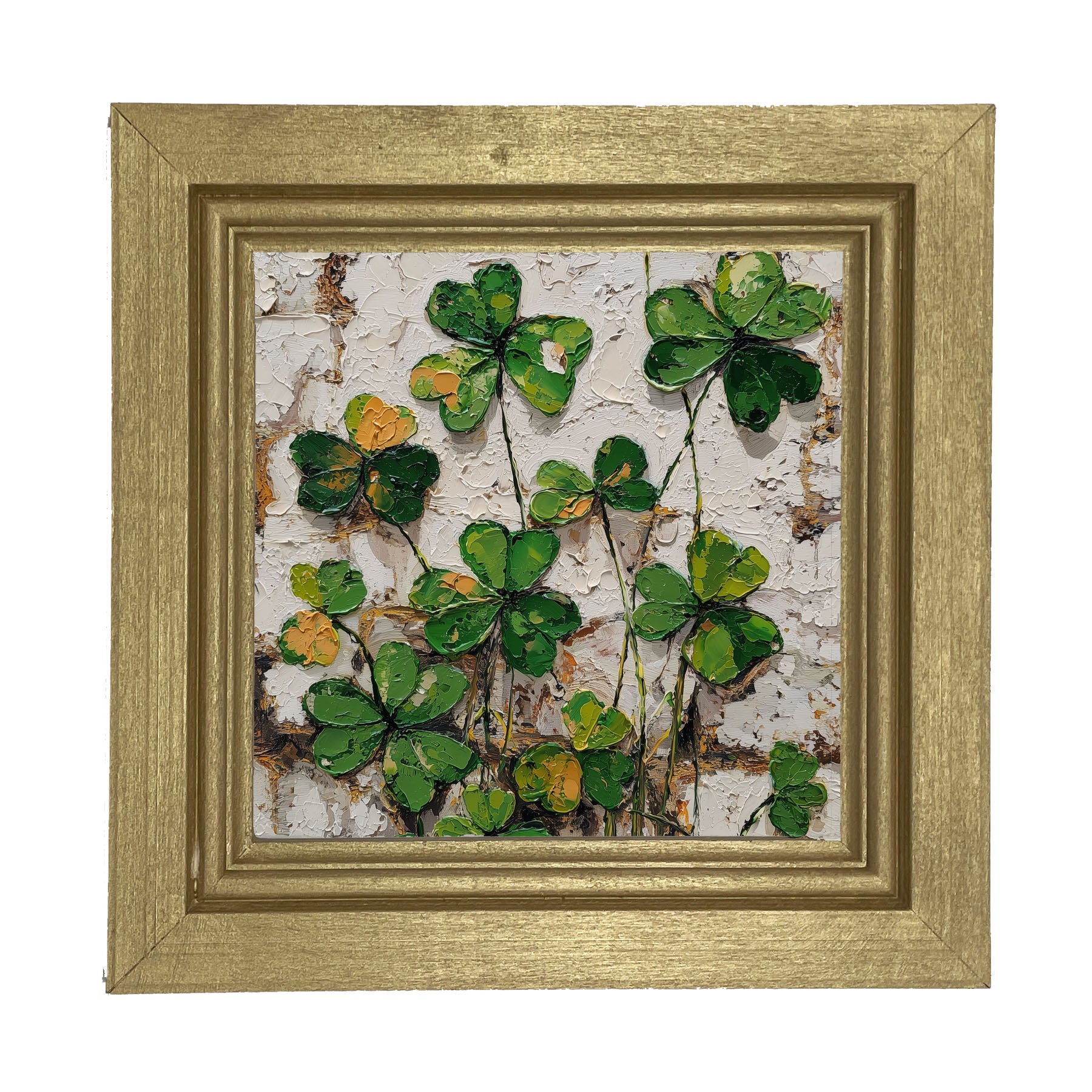 St. Patrick's - Clovers - Framed Art