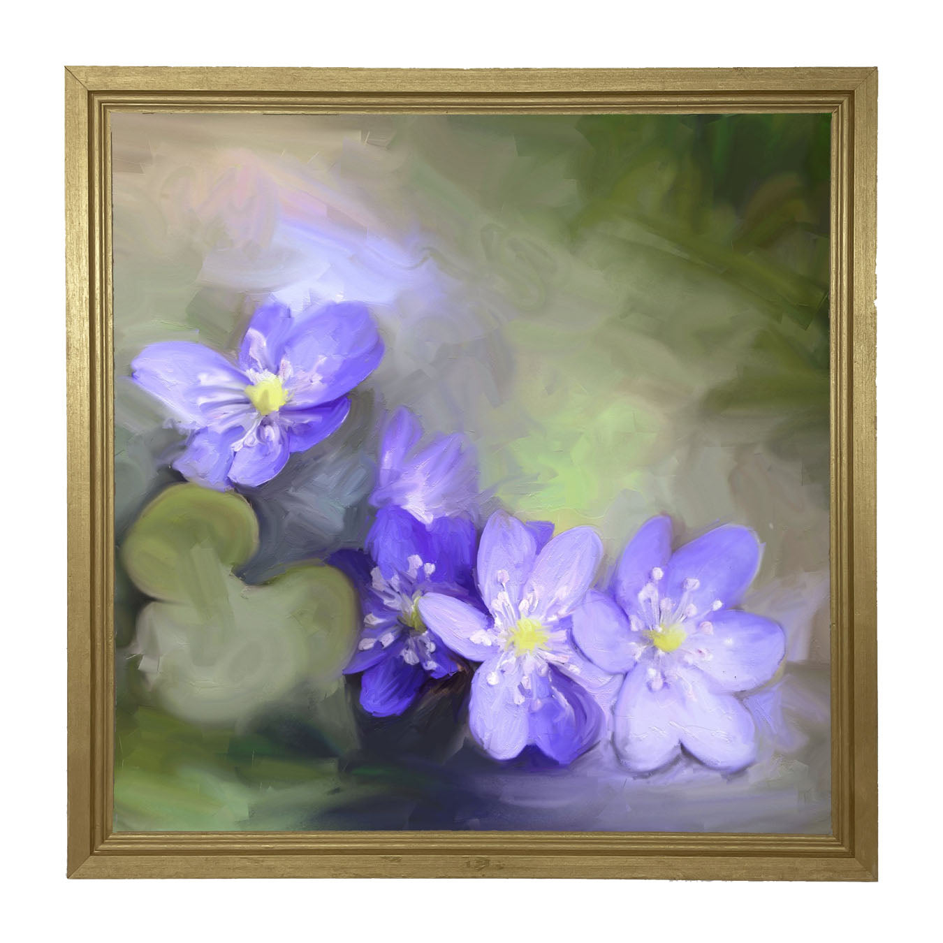 Purple Blooms - Framed art