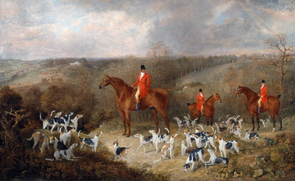 Vintage fox hunt