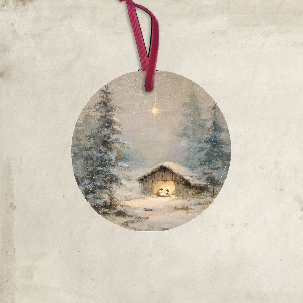 The Nativity in the Evening - Ornament