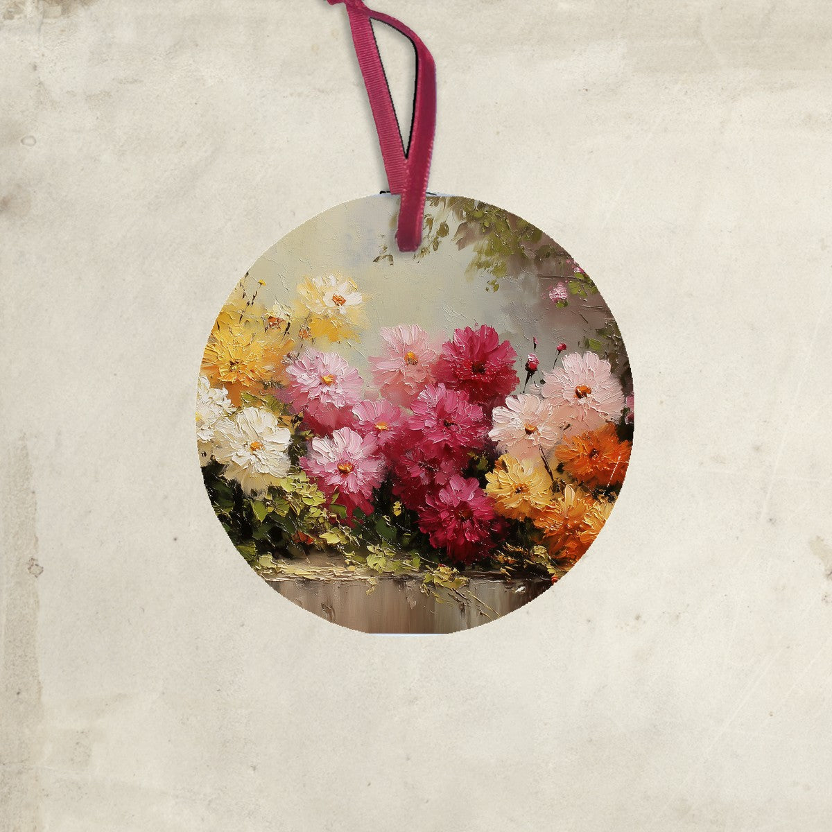 Garden Wall - Peonies - Ornament