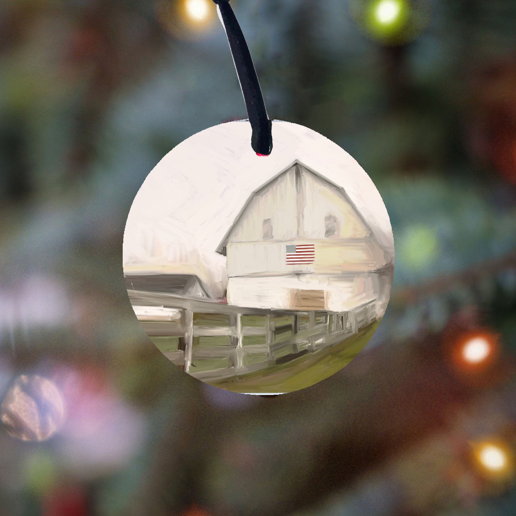 American Barn - Ornament