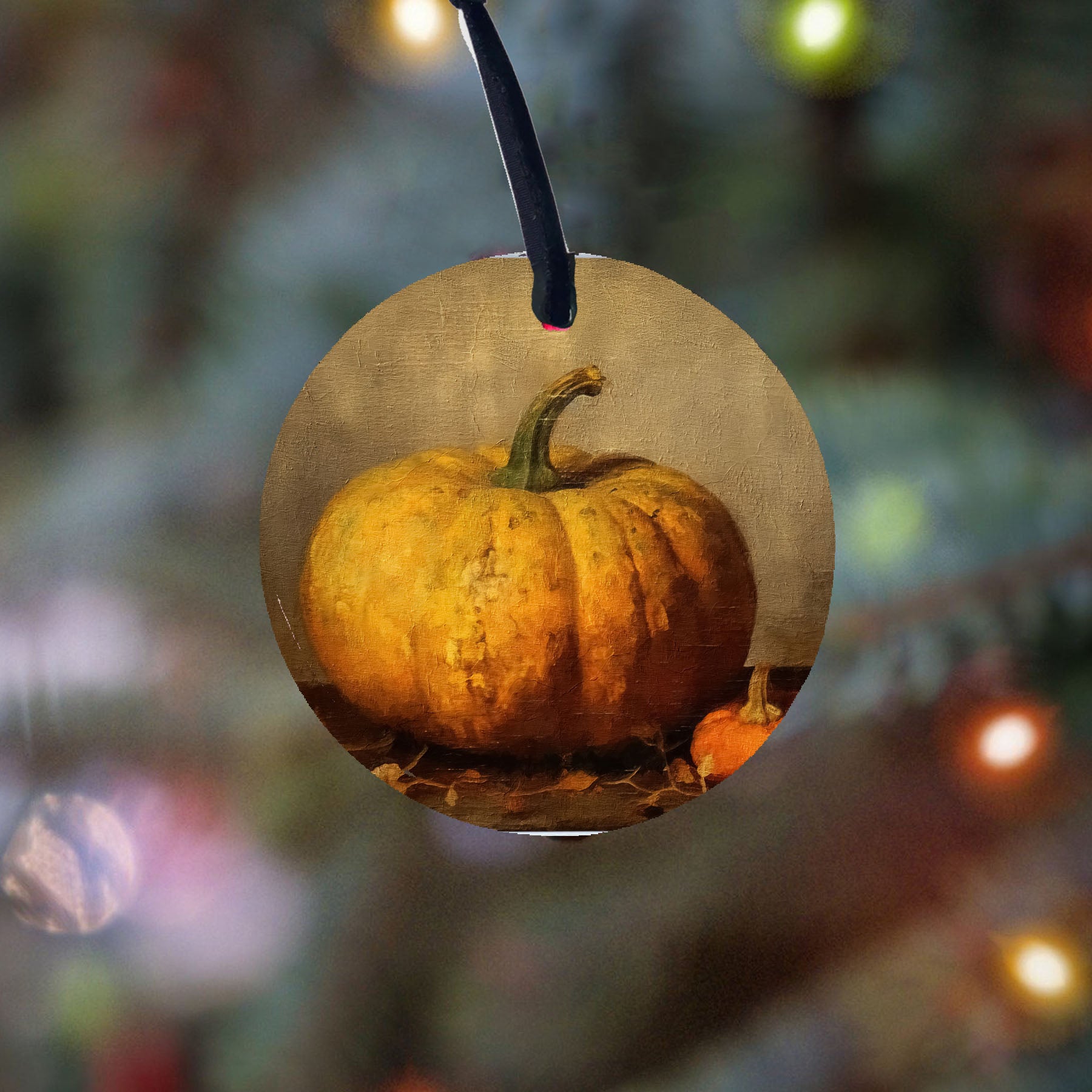 Autumn Pumpkin - Ornament