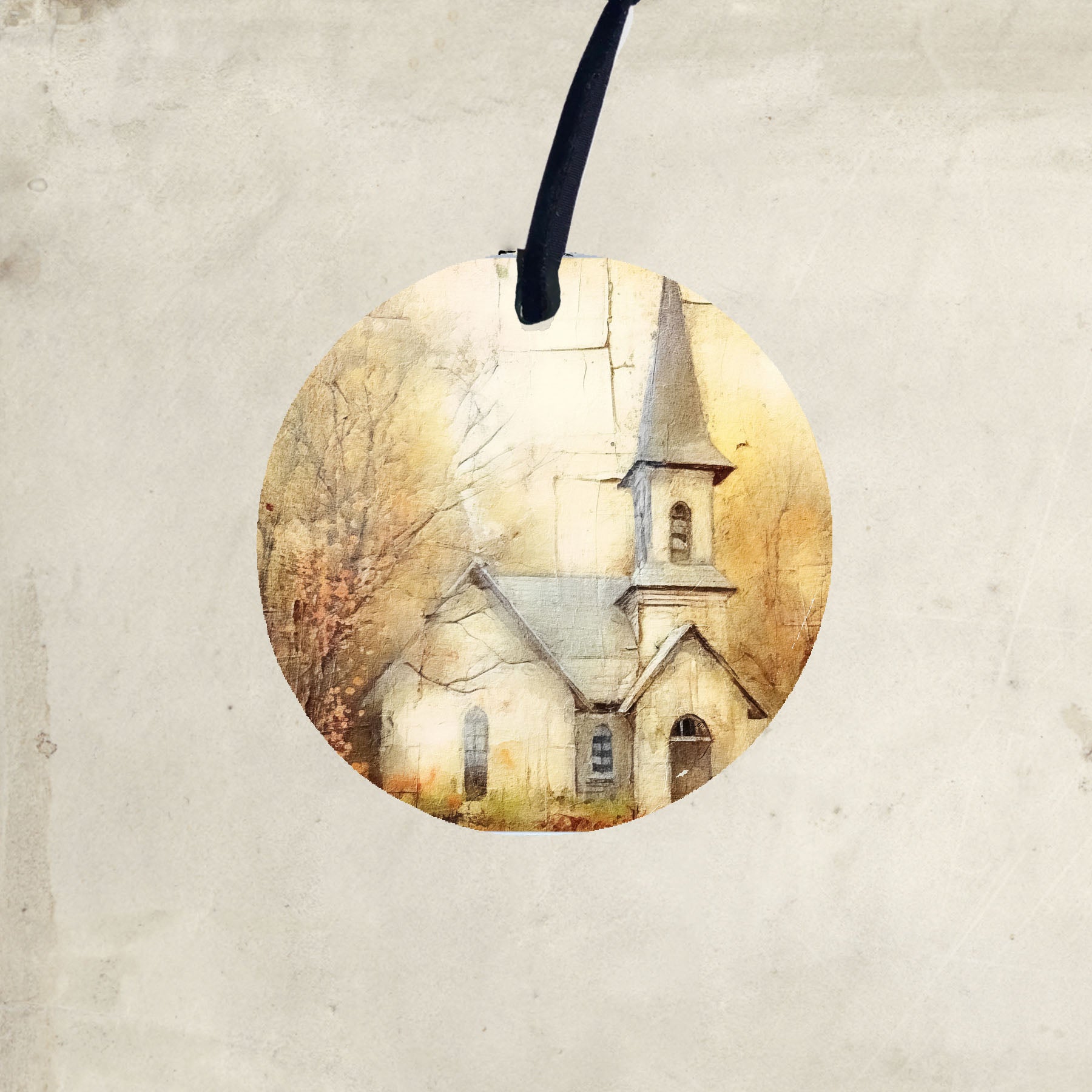 Autumn Church 5 - Ornament