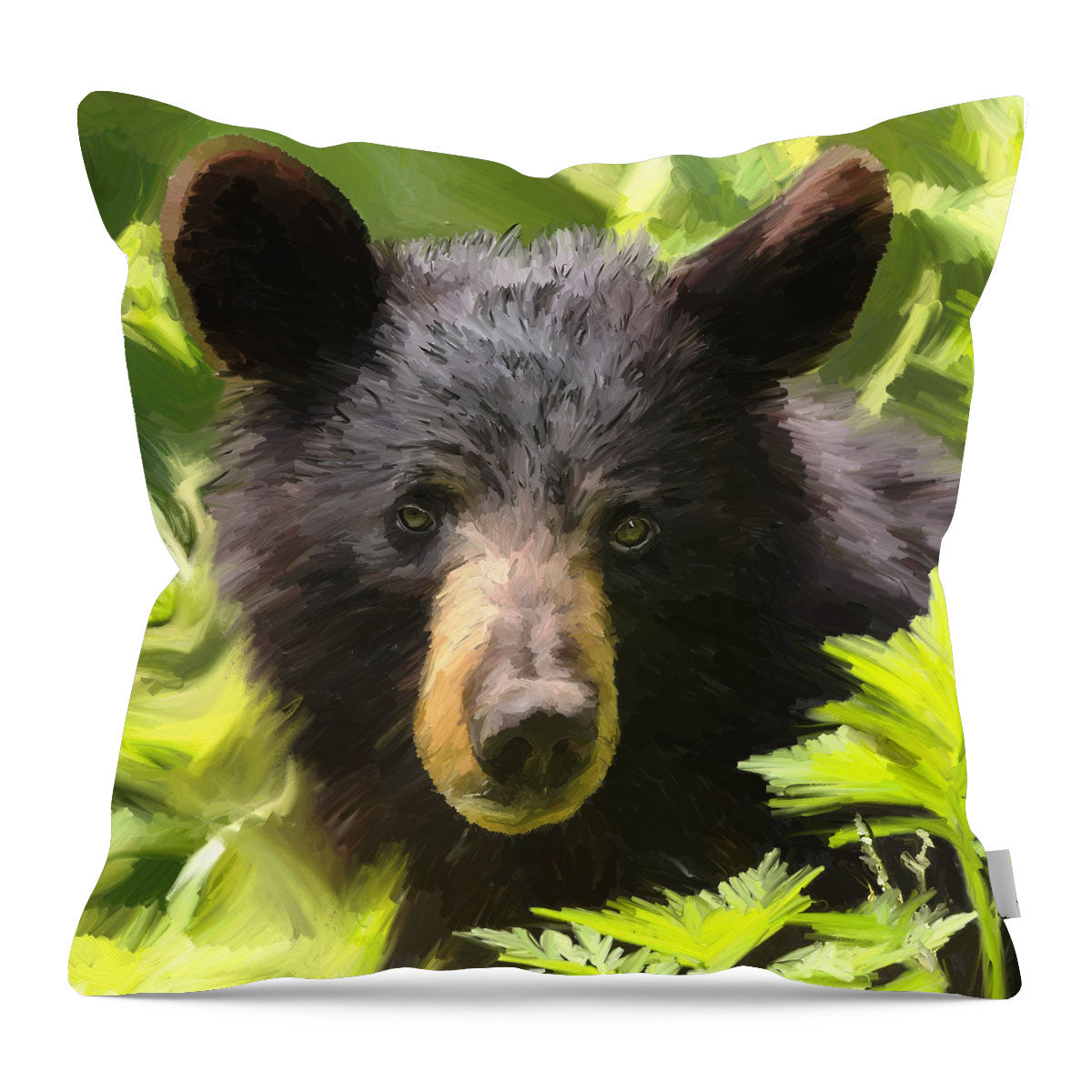 Black Bear Cub - Pillow