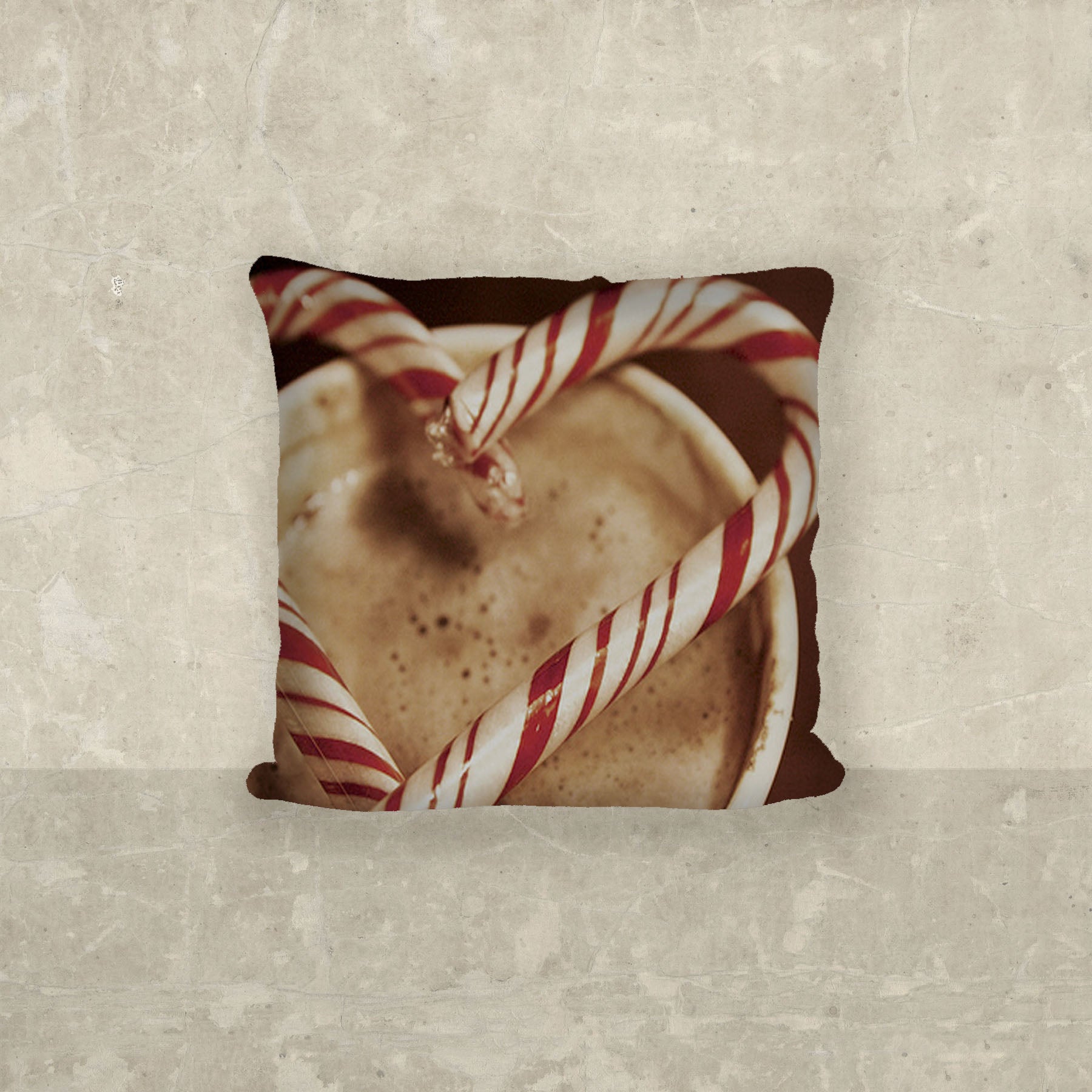 Peppermint heart - Pillow