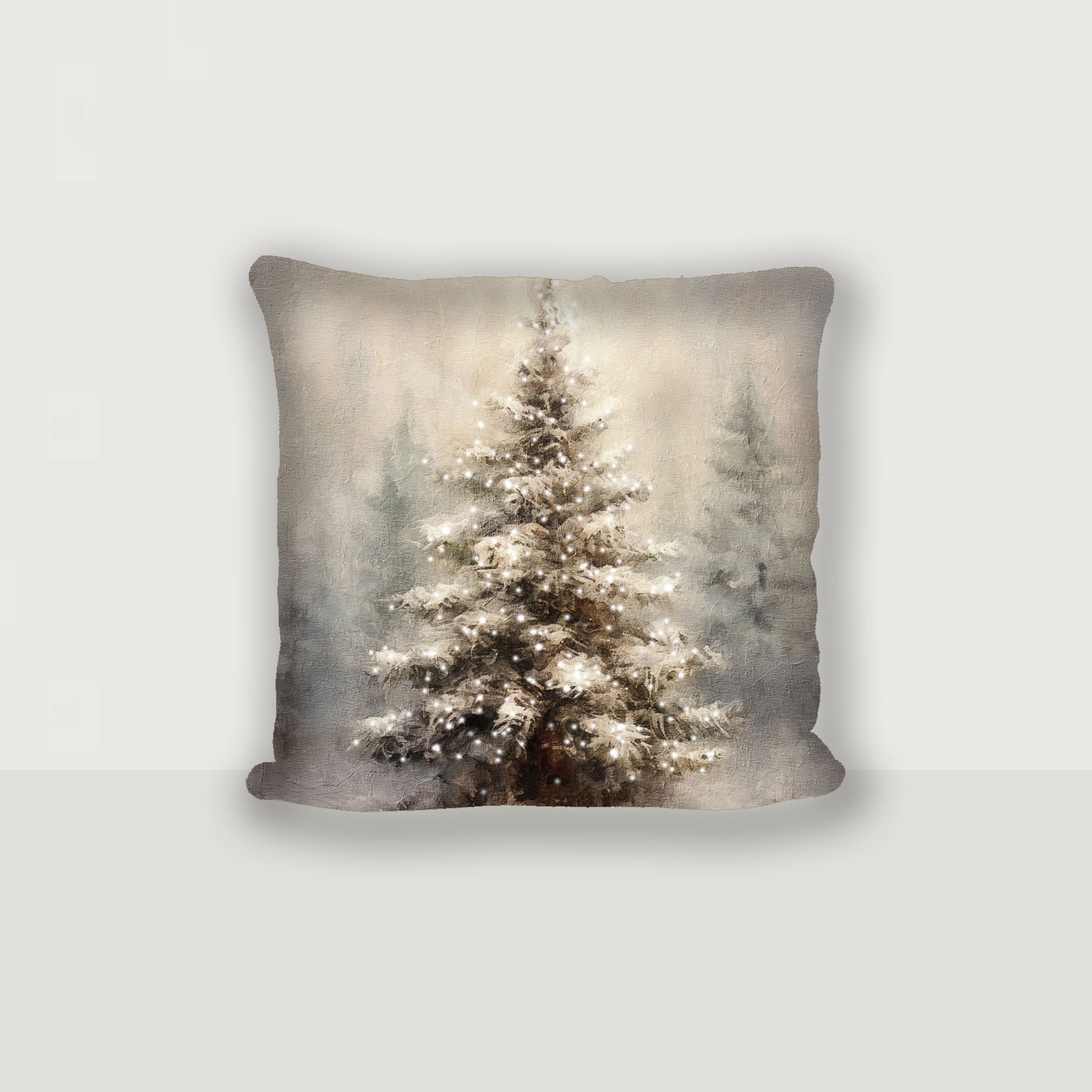 Painted-Lights Conifer - Pillow