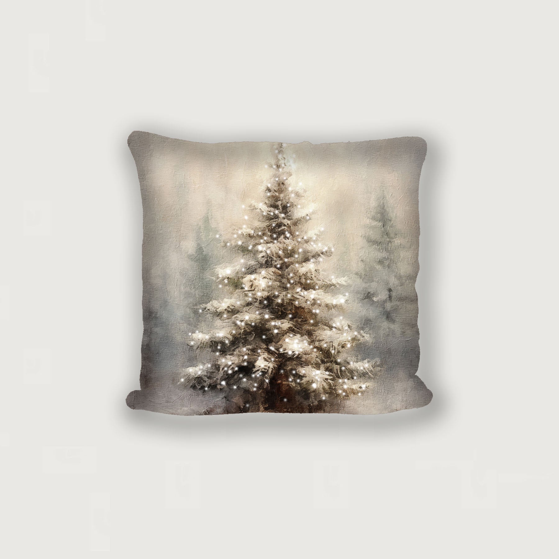 Painted-Lights Conifer - Pillow