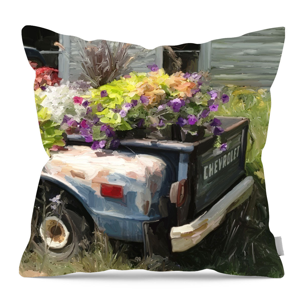 Chevrolet Flower Bed - Pillow