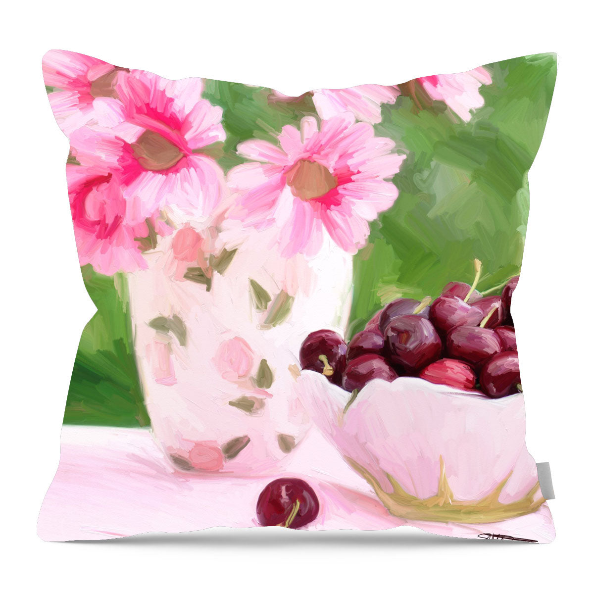 Mother's Day Cherries - Pillow