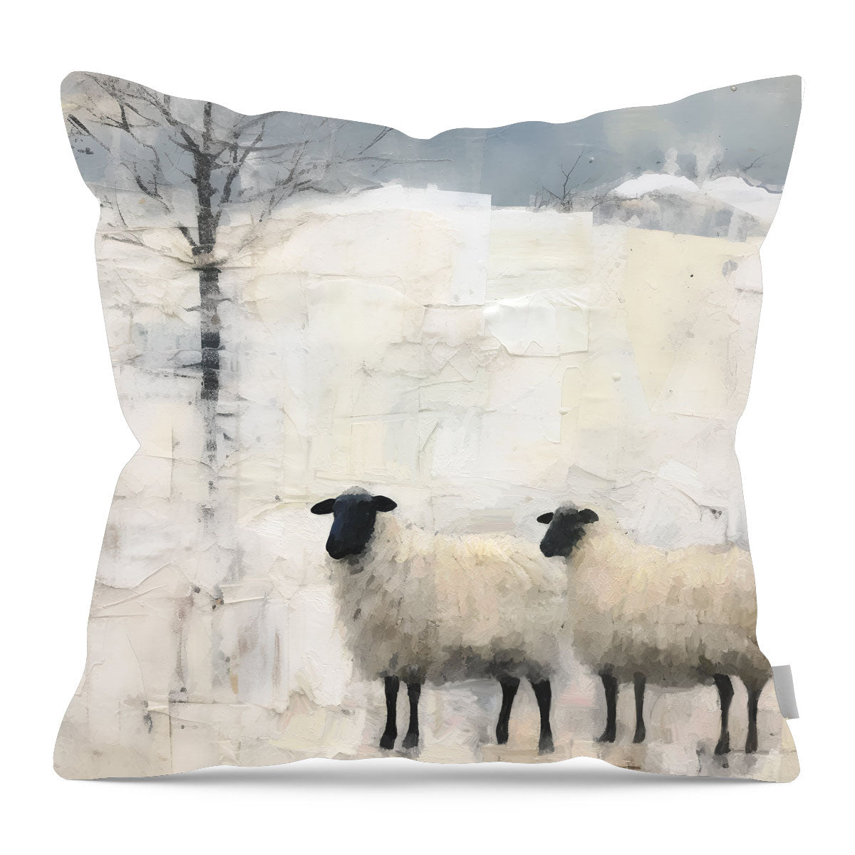 Winter Sheep - Pillow