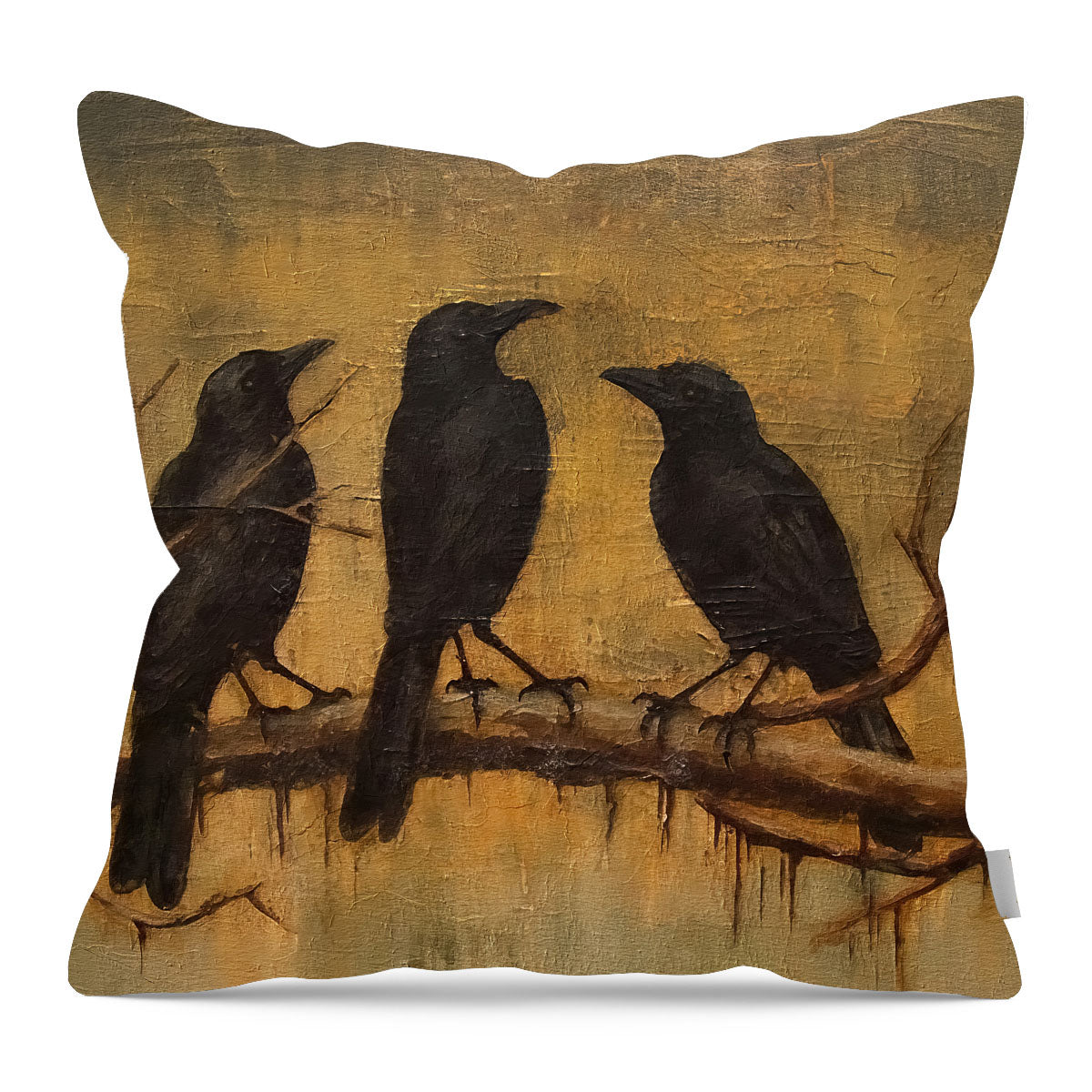 Black Birds - Pillow