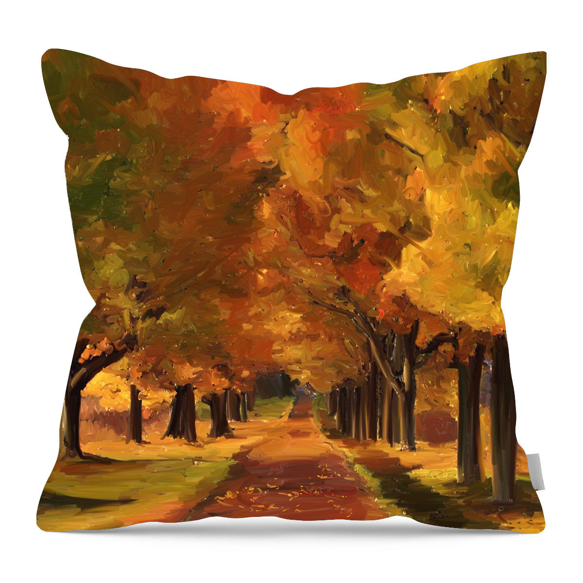 Autumn path - Pillow