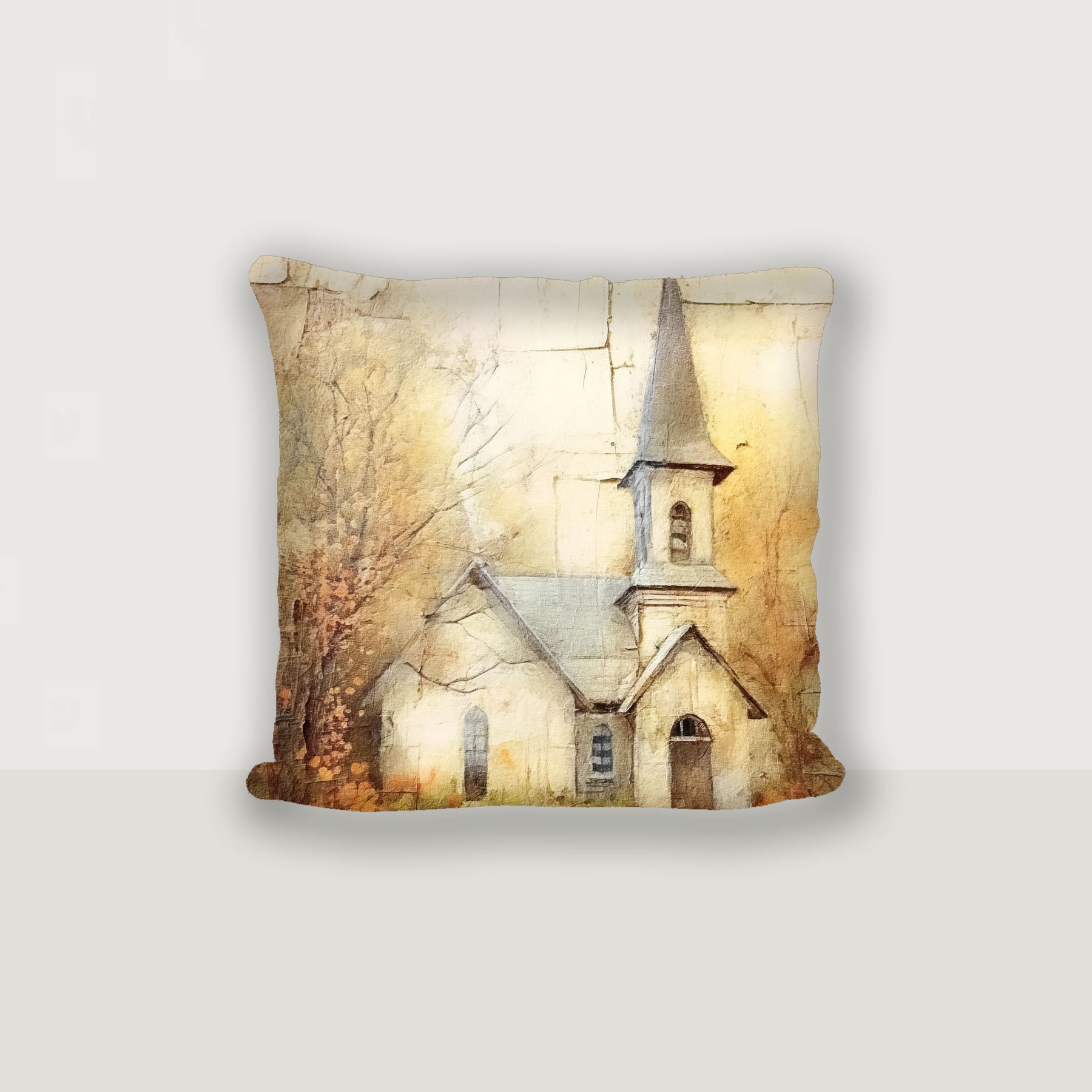 Autumn Church 5 - Pillow
