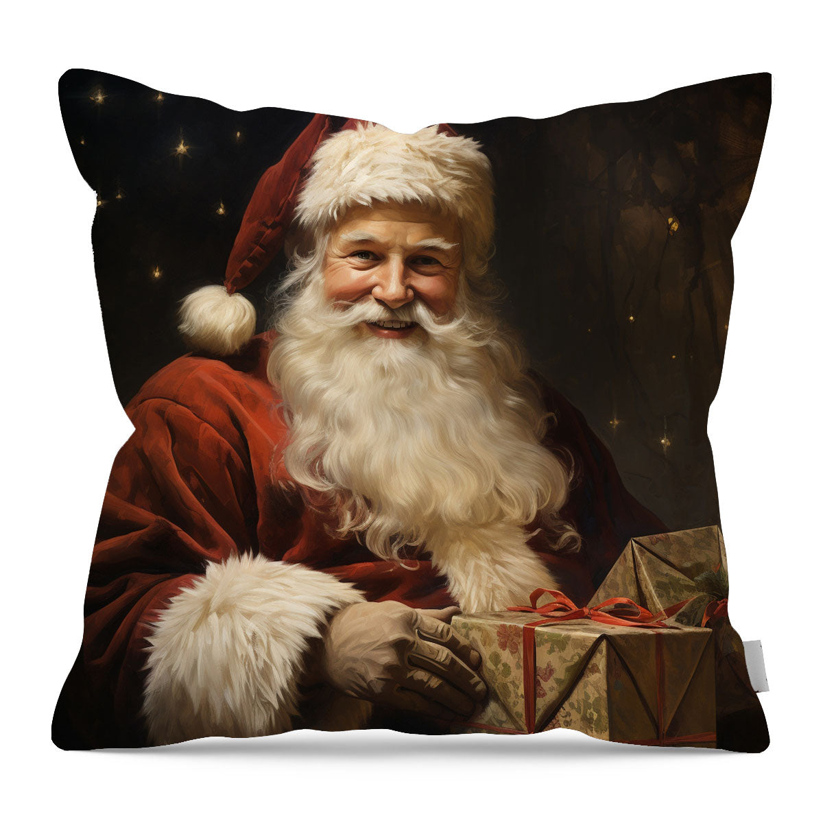 Starry night Santa - Pillow