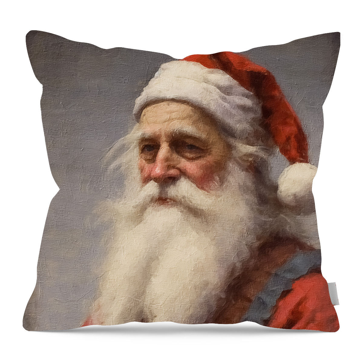 Santa portrait 7 - Pillow