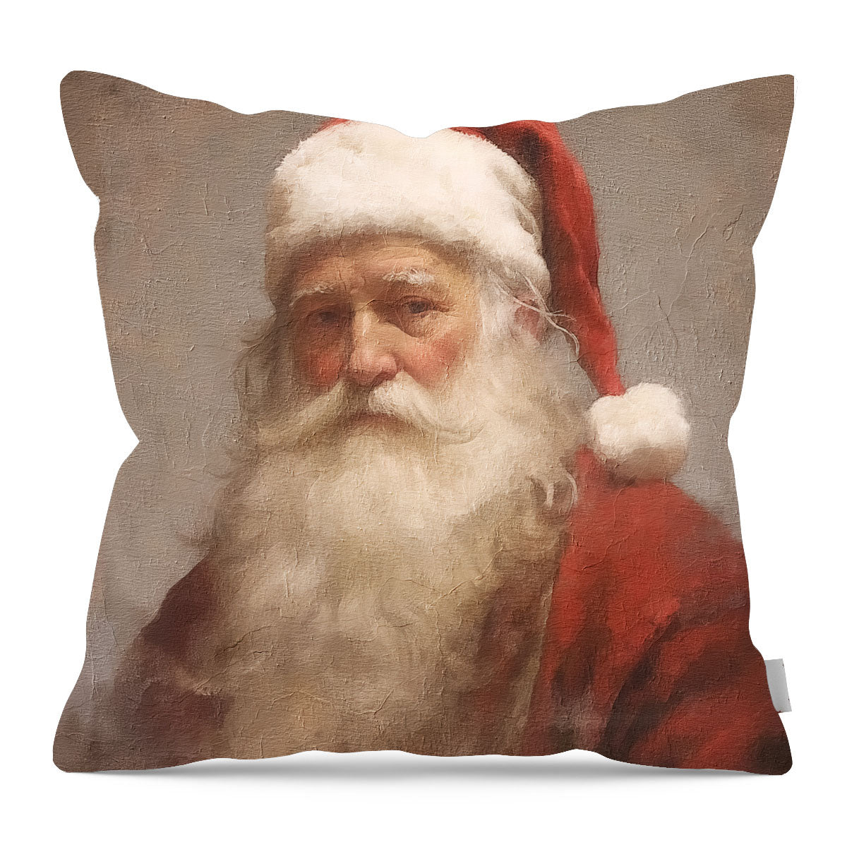 Santa portrait 11 - Pillow