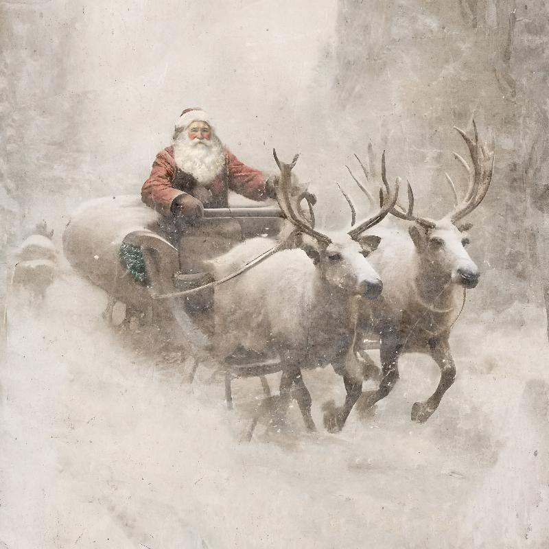 Sleigh Ride Santa