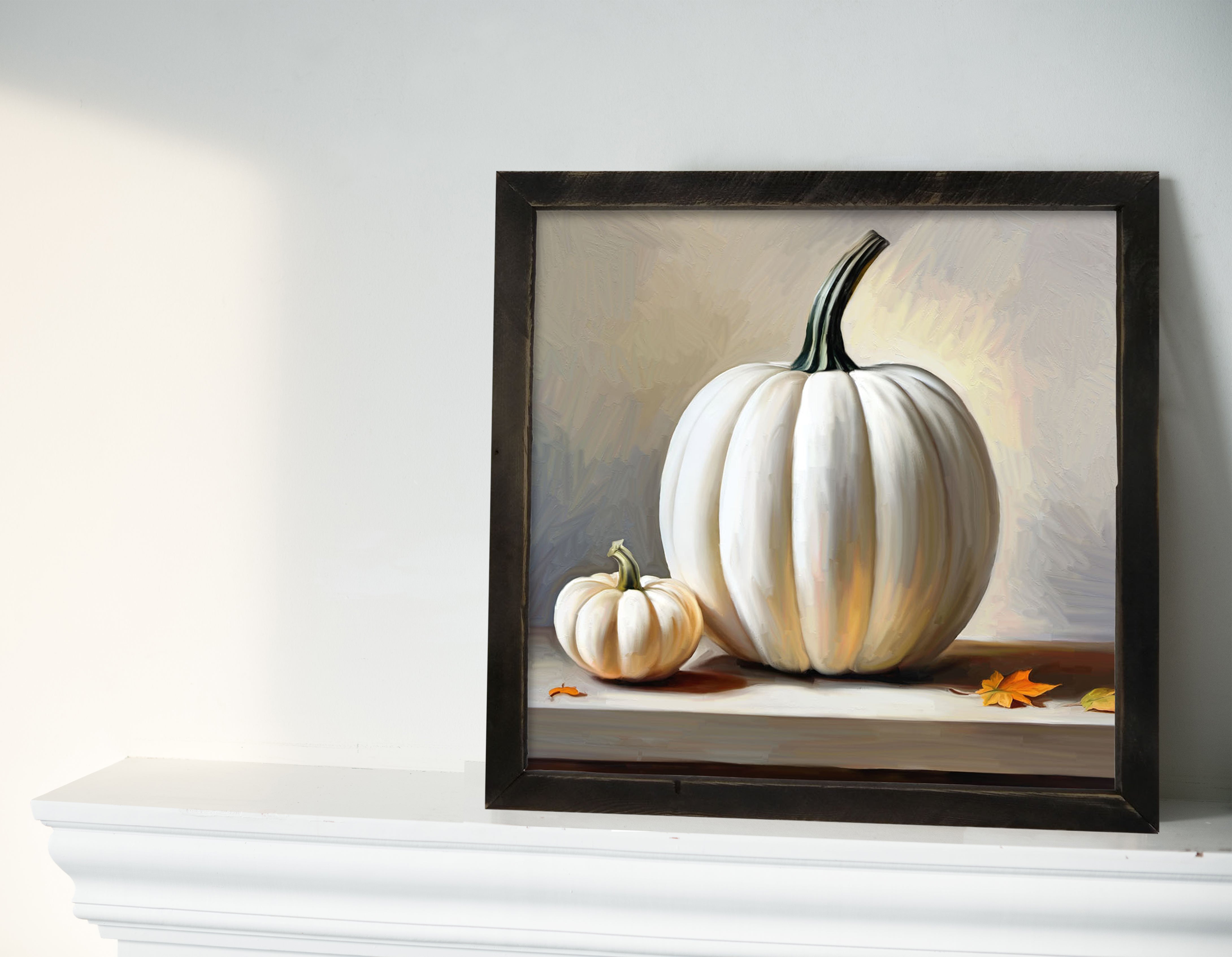 White Pumpkin Still life