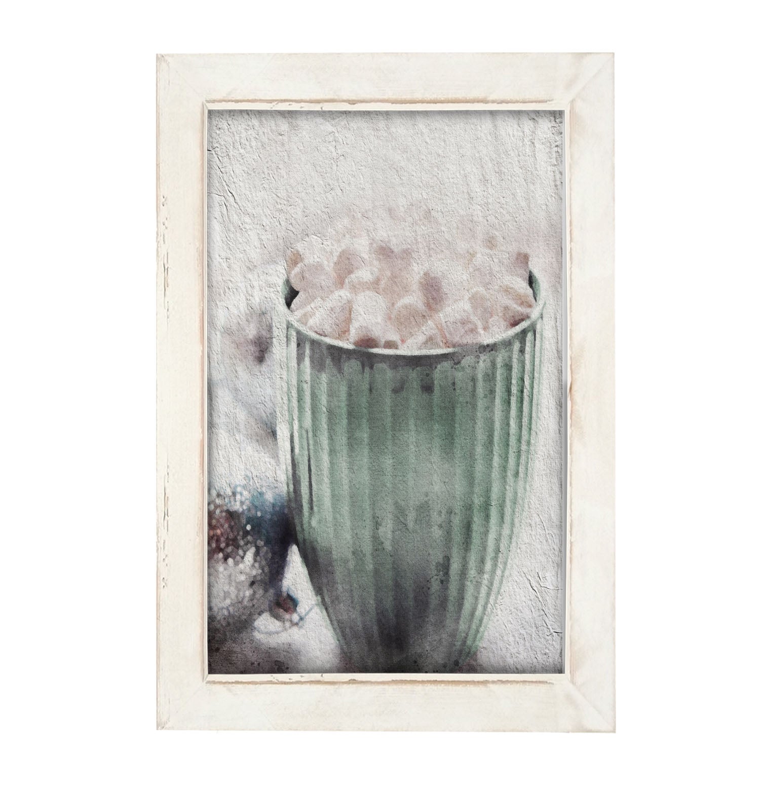 Cocoa with Marshmallows - Framed Art