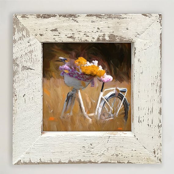 Flower Bouquet on Bike