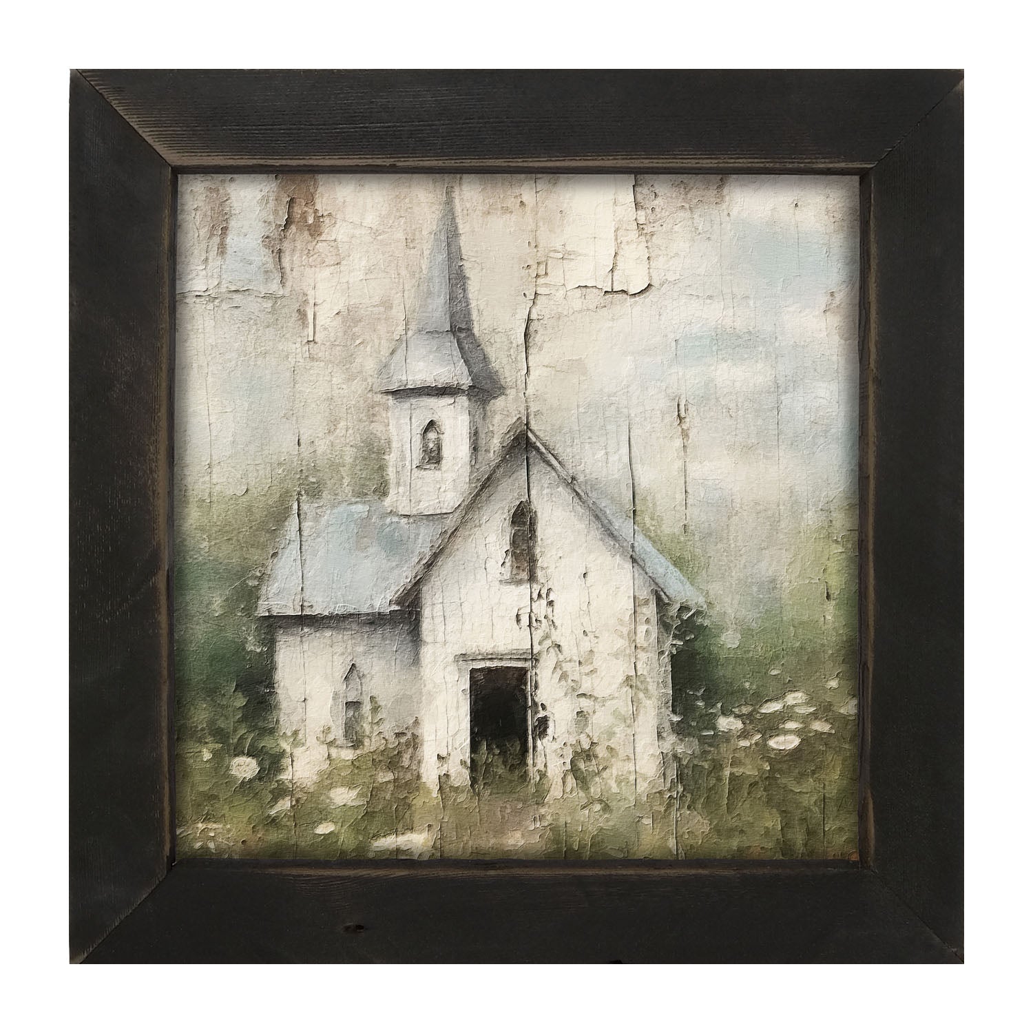 Old Country Church 3 - Framed Art